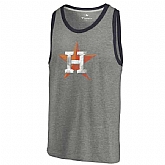 Houston Astros Distressed Team Tank Top - Ash,baseball caps,new era cap wholesale,wholesale hats